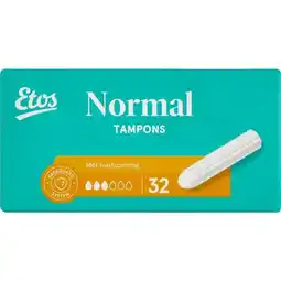 Etos Etos Tampons Normal 32 stuks aanbieding