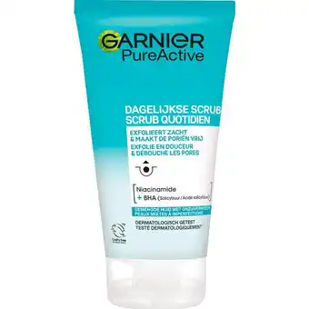 Etos Garnier PureActive Dagelijkse Scrub - 150 ml aanbieding