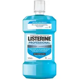 Etos Listerine professional fresh breath+500ml aanbieding