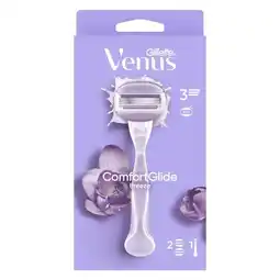 Etos Gillette Venus ComfortGlide Breeze Scheersysteem + 2 Navulmesjes aanbieding