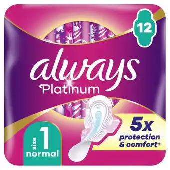 Etos ALWAYS PLAT PADS NORM 12 - SP aanbieding