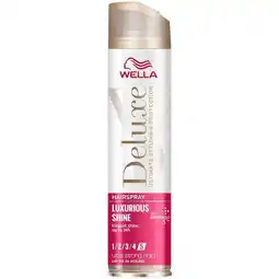 Etos Wella Deluxe Luxurious Shine Hairspray aanbieding