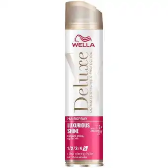 Etos Wella Deluxe Luxurious Shine Hairspray aanbieding