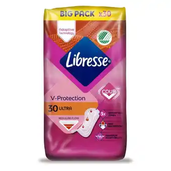Etos Libresse Ultra Regular Maandverband Big Pack 30 stuks aanbieding