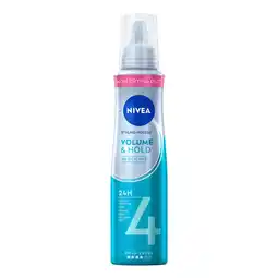 Etos NIVEA Volume Care Styling Mousse Extra Hold 150 ML aanbieding