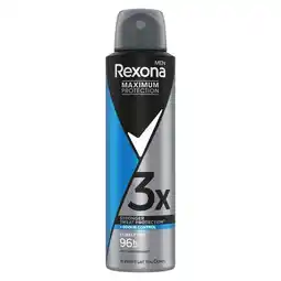 Etos Rexona Men Maximum Protection Cobalt Dry Deodorant Spray 150 ML aanbieding