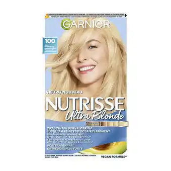 Etos Garnier Nutrisse Crème Permanente Haarverf 100 Zeer Licht Natuurlijk Blond aanbieding