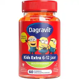 Etos Dagravit Kids-Xtra Vitaminions 6-12 jaar 60 gummies aanbieding