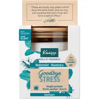 Etos Kneipp Geurkaars Goodbye Stress aanbieding