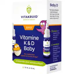 Etos Vitakruid Baby K en D - 2 x 10 ml aanbieding