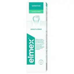 Etos Elmex Sensitive Clean & Fresh Tandpasta - 75ML aanbieding
