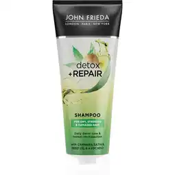 Etos John Frieda Detox & Repair Shampoo 250ml aanbieding