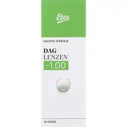 Etos Etos Zachte Daglenzen -1,00 aanbieding