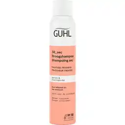 Etos Guhl 30sec Droogshampoo Fruitige Frisheid 200ml aanbieding
