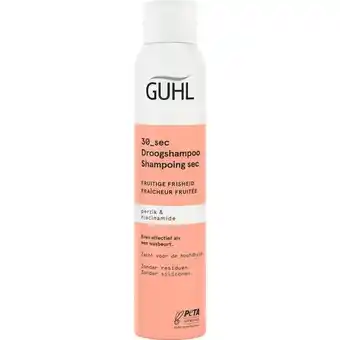 Etos Guhl 30sec Droogshampoo Fruitige Frisheid 200ml aanbieding