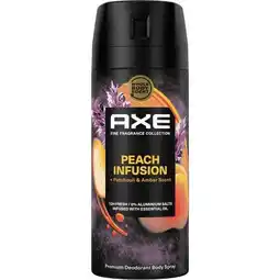 Etos Axe Fine Fragrance Peach Infusion Deodorant Bodyspray 150 ML aanbieding