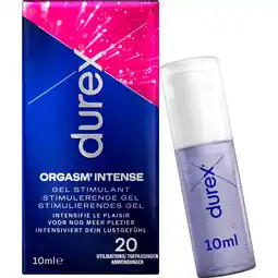 Etos Durex Glijmiddel OrgasmÍntense Stimulerende Gel 10 ML aanbieding