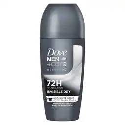 Etos Dove Men+Care Advanced Invisible Dry Anti-Transpirant Deodorant Roller 50 ML aanbieding