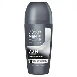 Etos Dove Men+Care Advanced Invisible Dry Anti-Transpirant Deodorant Roller 50 ML aanbieding