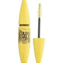 Etos Maybelline New York Volum'Express The Colossal Smoky Eyes Mascara Zwart aanbieding