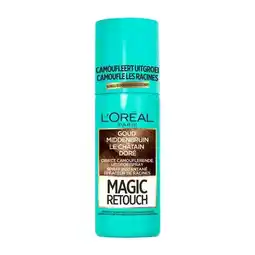 Etos L'Oréal Paris Magic Retouch Camouflerende Uitgroeispray Goud Middenbruin 75 ML aanbieding