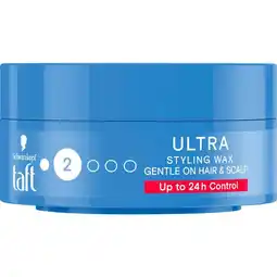 Etos Taft Styling Ultra Wax 75 ML aanbieding