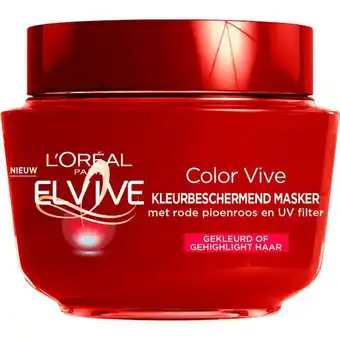 Etos L'Oréal Paris Elvive Color Vive Masker 300 ML aanbieding