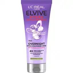Etos L’Oréal Paris Elvive Hydra Hyaluronic Overnight Cream 200 ML aanbieding