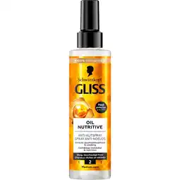Etos Gliss Oil Nutritive Anti-Klitspray 200 ML aanbieding