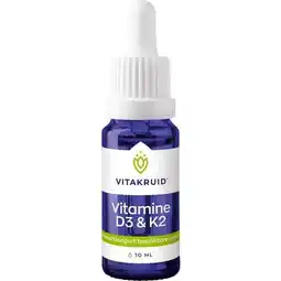 Etos Vitakruid Vitamine D3 & K2 - 10 ml aanbieding