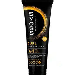 Etos Syoss Curl Control Haargel 250 ML aanbieding