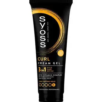 Etos Syoss Curl Control Haargel 250 ML aanbieding