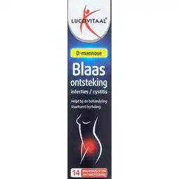 Etos Lucovitaal D-Mannose Bruistablet 14 stuks aanbieding