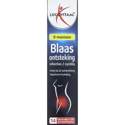 Etos Lucovitaal D-Mannose Bruistablet 14 stuks aanbieding