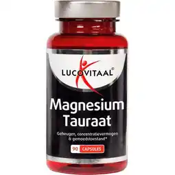 Etos Lucovitaal Magnesium Tauraat 90caps aanbieding