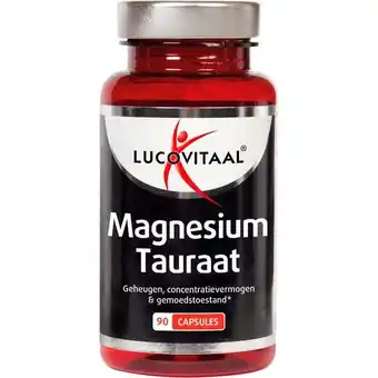 Etos Lucovitaal Magnesium Tauraat 90caps aanbieding