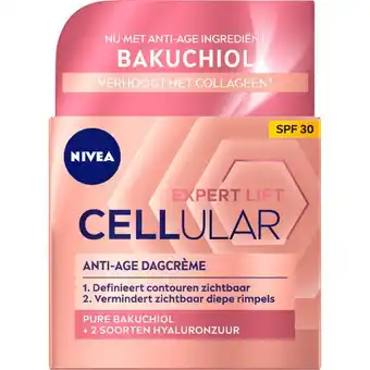 Etos NIVEA Cellular Hyaluron Elasticity Dagcrème SPF30 50 ML aanbieding