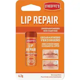 Etos O'Keeffe's Lip Repair Ongeparfumeerde Lippenbalsem aanbieding