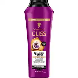 Etos Gliss Full Hair Wonder Shampoo 250 ML aanbieding