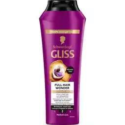Etos Gliss Full Hair Wonder Shampoo 250 ML aanbieding