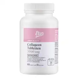 Etos Etos Collageen Tabletten 90 stuks aanbieding