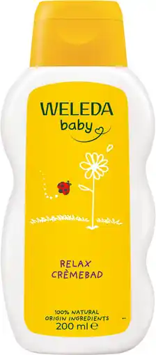 Etos Weleda Baby Calendula Relax Crèmebad 200 ml aanbieding