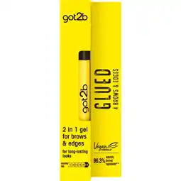 Etos Got2b Glued 4 Brows & Edges 2-in-1 Gel 16 ML aanbieding