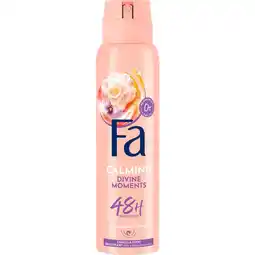 Etos Fa Divine Moments Deodorant Spray 150 ML aanbieding