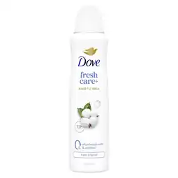 Etos Dove Original 0% Deodorant Spray 150 ML aanbieding