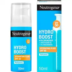 Etos Neutrogena Hydro Boost Hydrating Fluid SPF 50 aanbieding