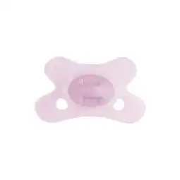 Etos Difrax Fopspeen Natural 0-6 Maanden Lichtroze BPA-vrij aanbieding