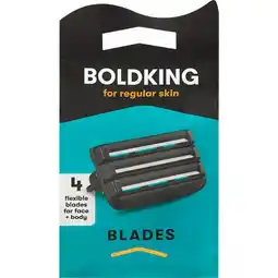 Etos Boldking Mesjes Normale Huid 4 stuks aanbieding