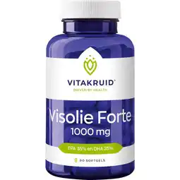 Etos Vitakruid Visolie Forte 1000 mg - 90 softgel capsules aanbieding