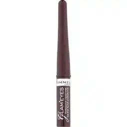 Etos Rimmel London Glam'Eyes Professionalliquid Eyeliner - 002 Velvet Brown aanbieding
